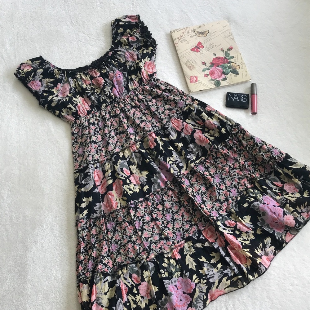Nolita ruched floral dress
